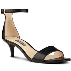 Nine West Leisa Heel Black Patent 6.5